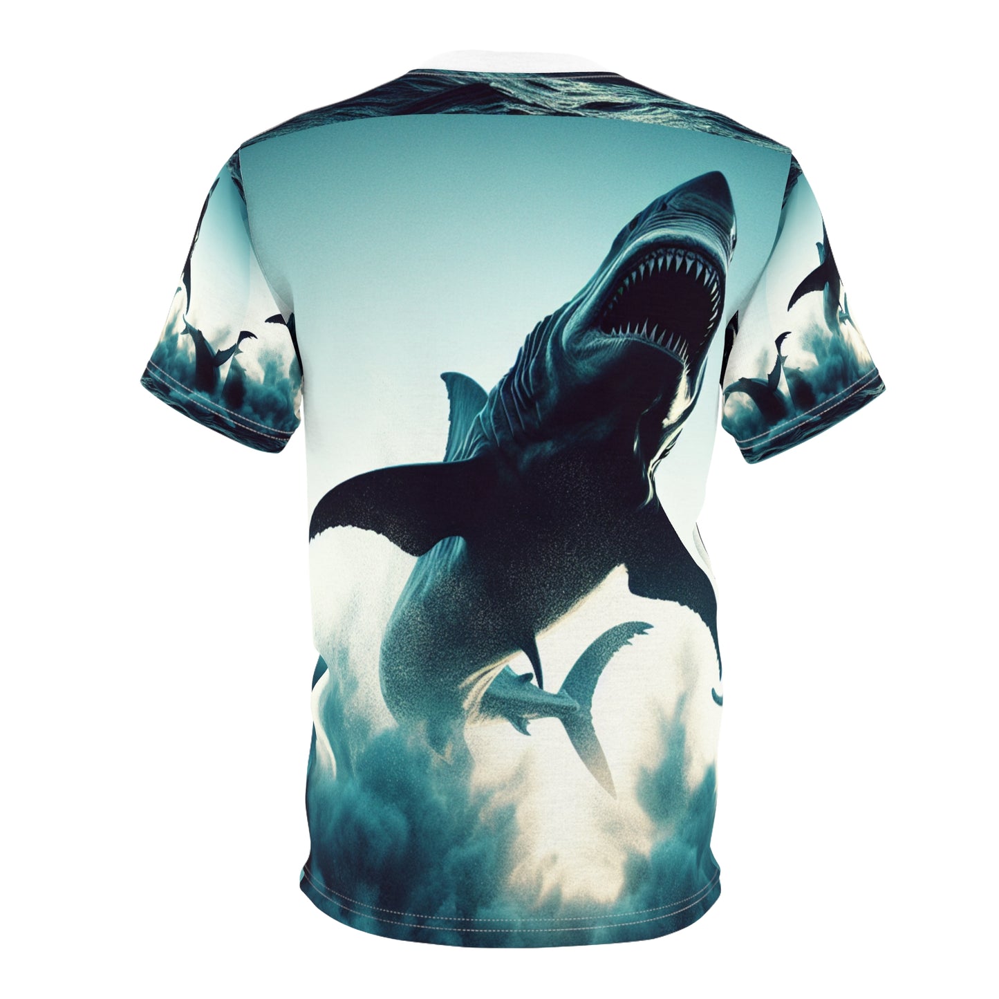 Ocean Adventure Shark Tee - Unisex Cut & Sew Shirt