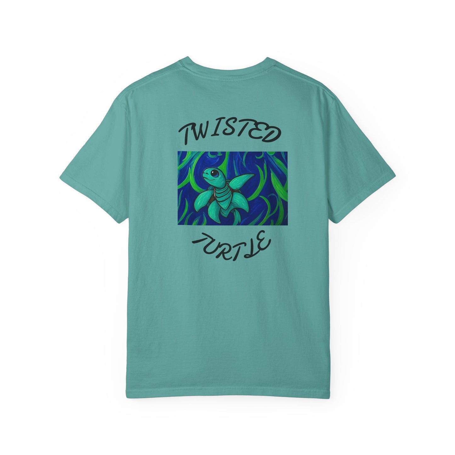 Ocean-Inspired Unisex Garment-Dyed T-shirt, Casual Tee, Beachwear, Eco-Friendly Fashion, Nature Lover Gift, Summer Apparel