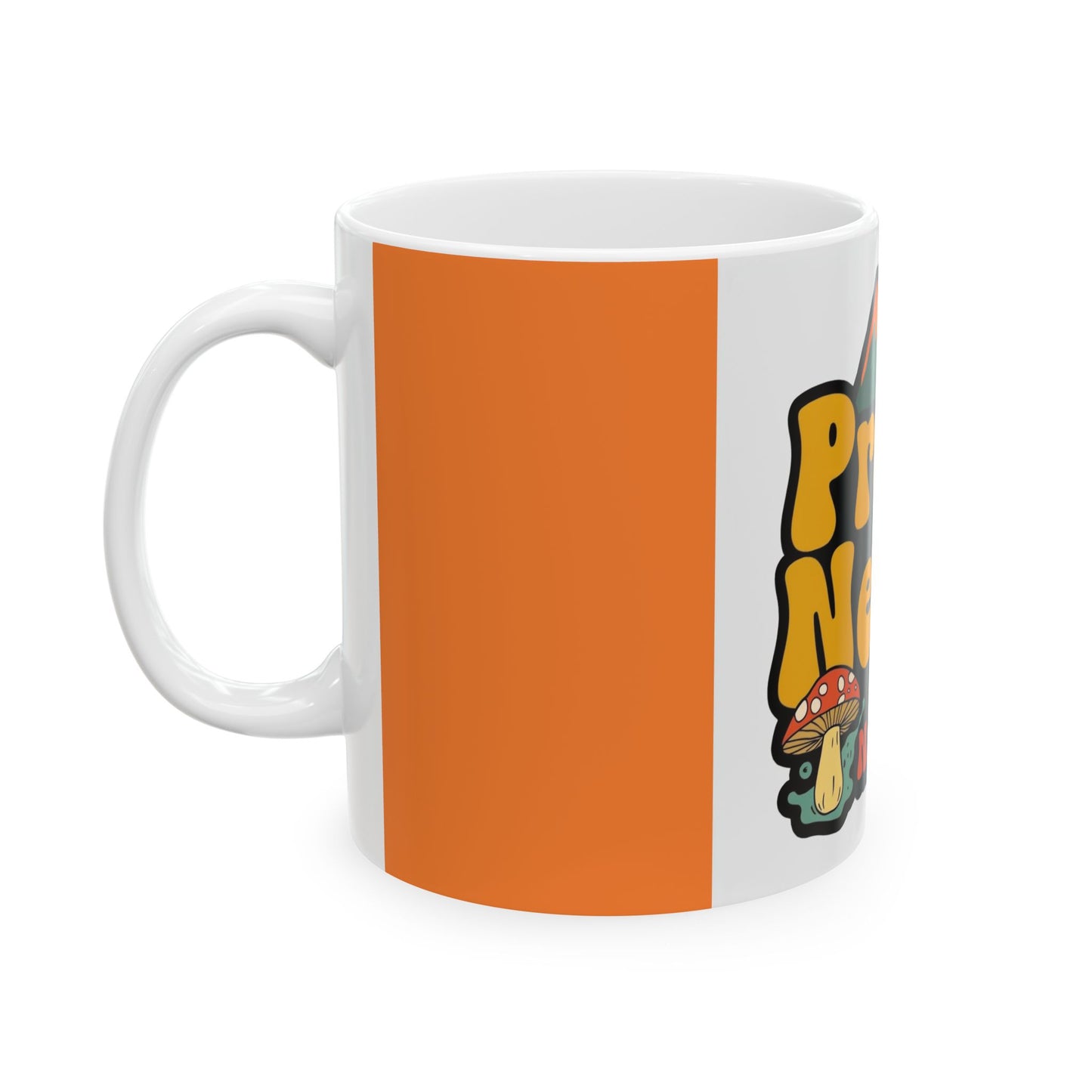 Pretty Nerdy Nature Ceramic Mug - Perfect Gift for Nature Lovers