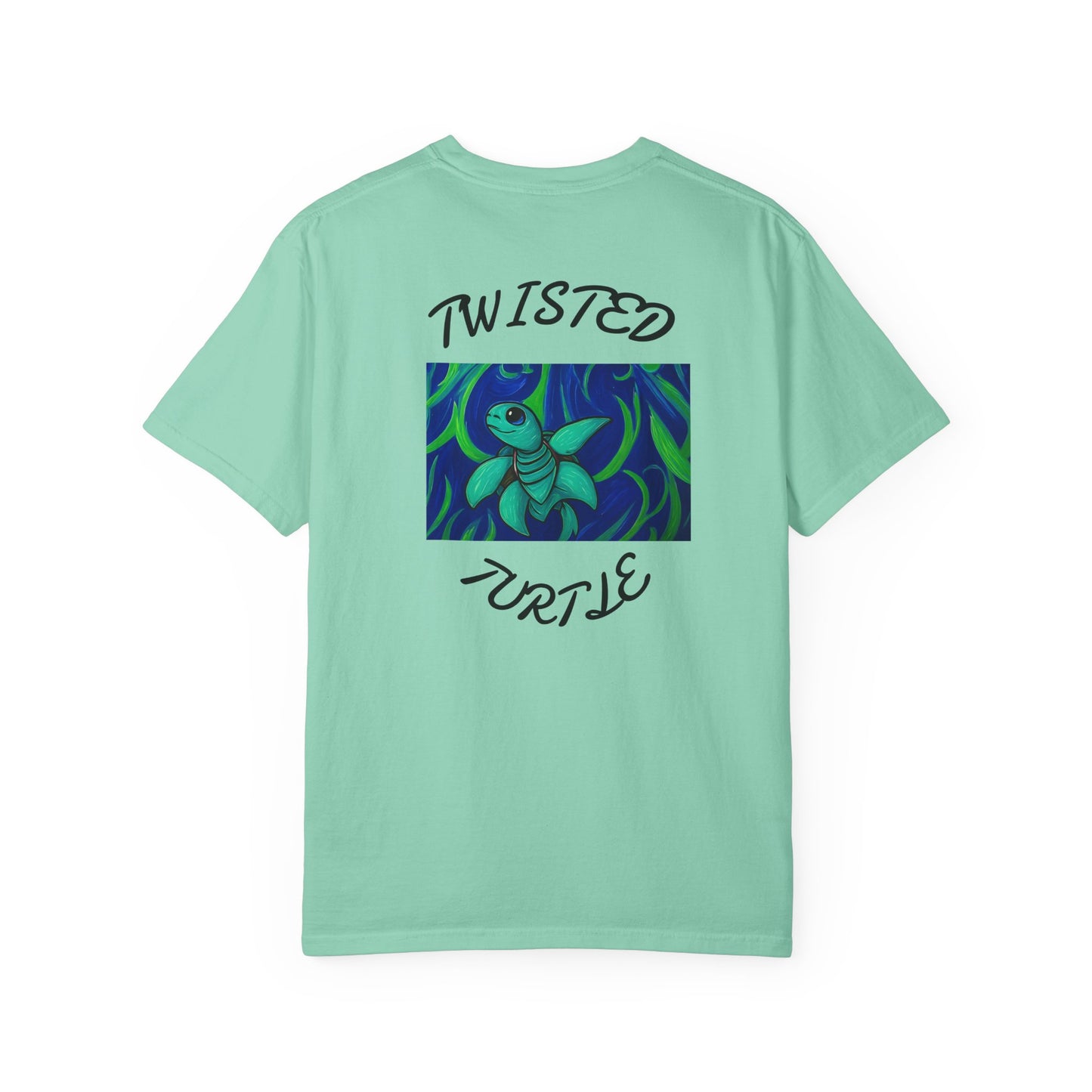 Ocean-Inspired Unisex Garment-Dyed T-shirt, Casual Tee, Beachwear, Eco-Friendly Fashion, Nature Lover Gift, Summer Apparel