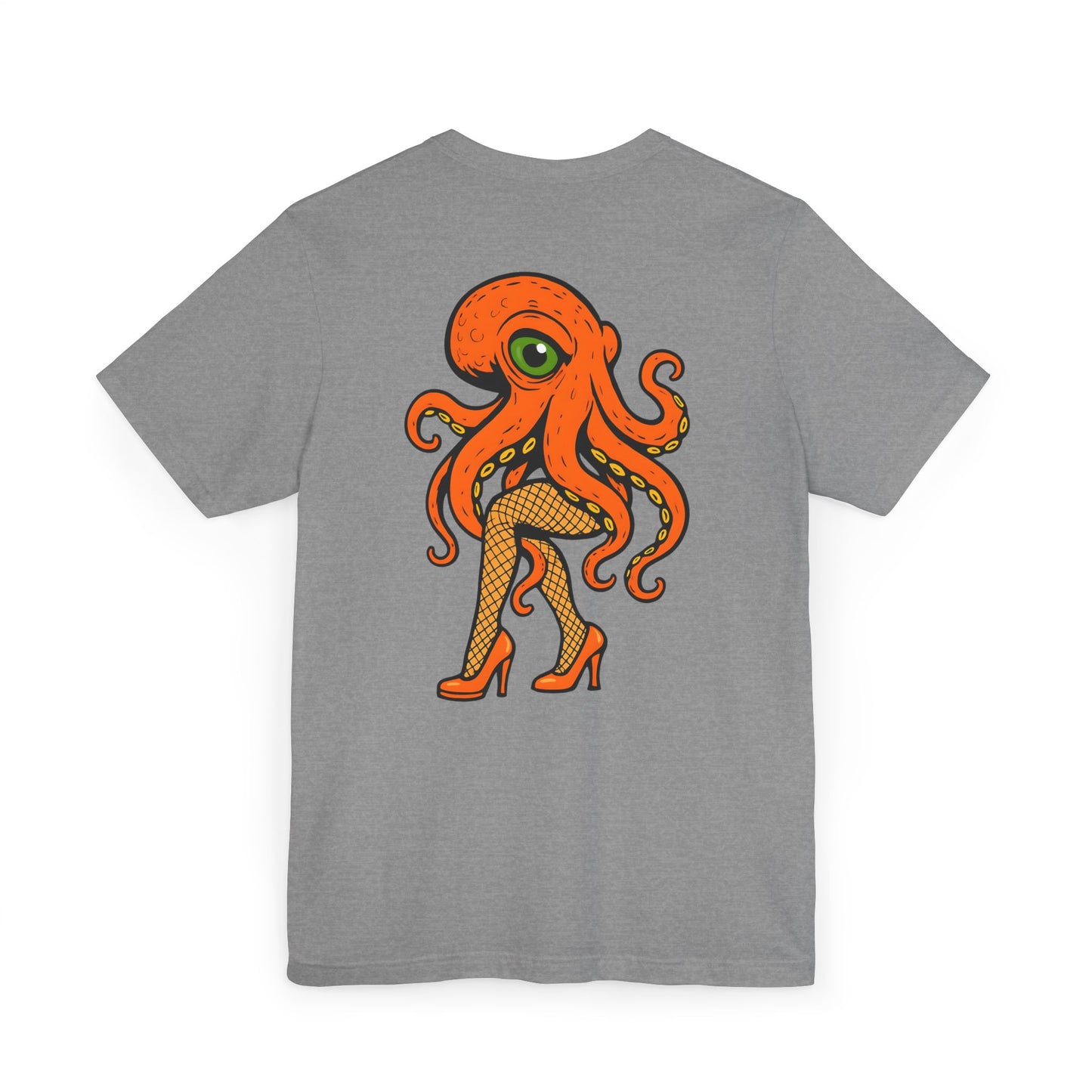 Whimsical Octopus Graphic T-Shirt - Fun Unisex Jersey Tee for Sea Lovers