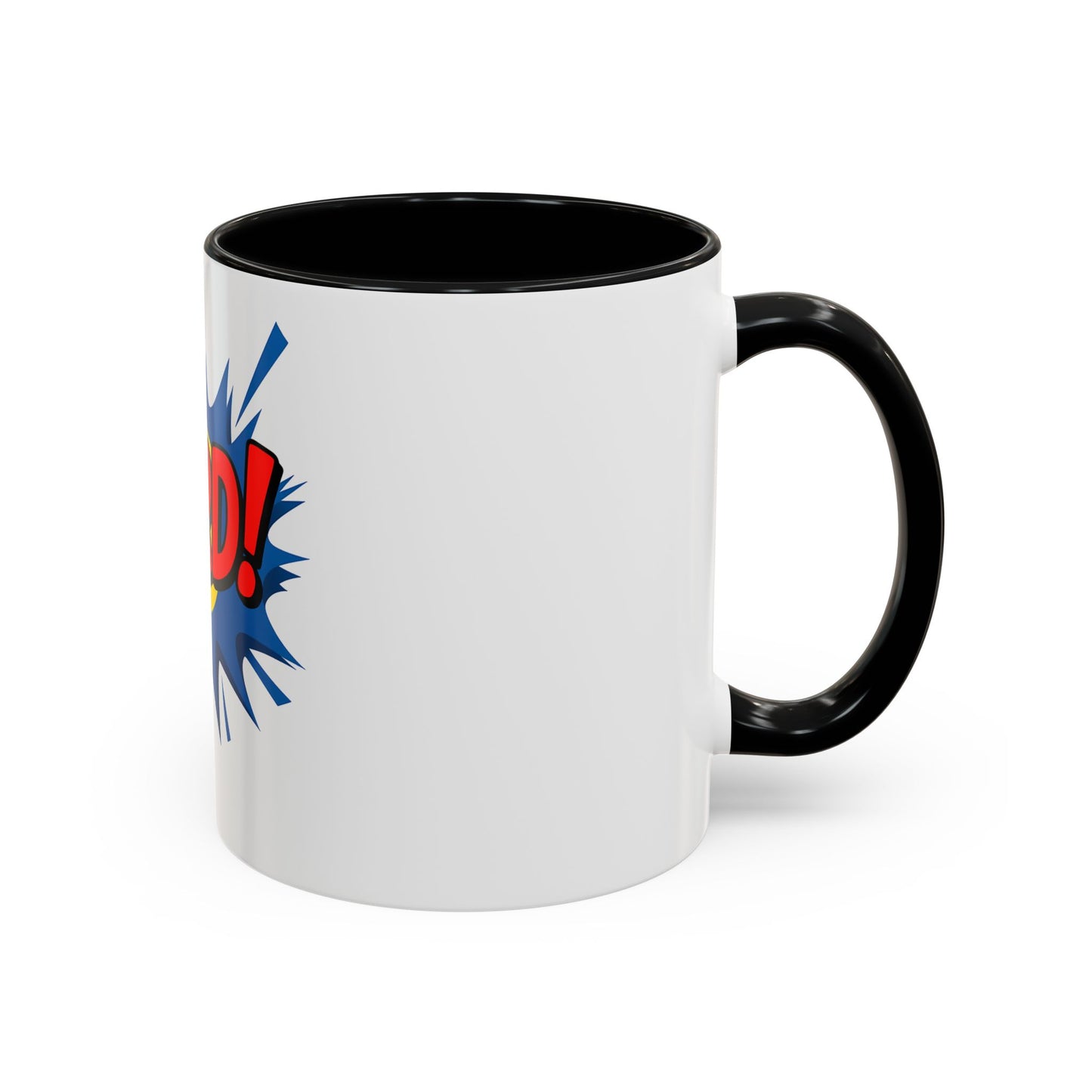 Nerd! Accent Coffee Mug - Fun Gift for Geeks & Gamers