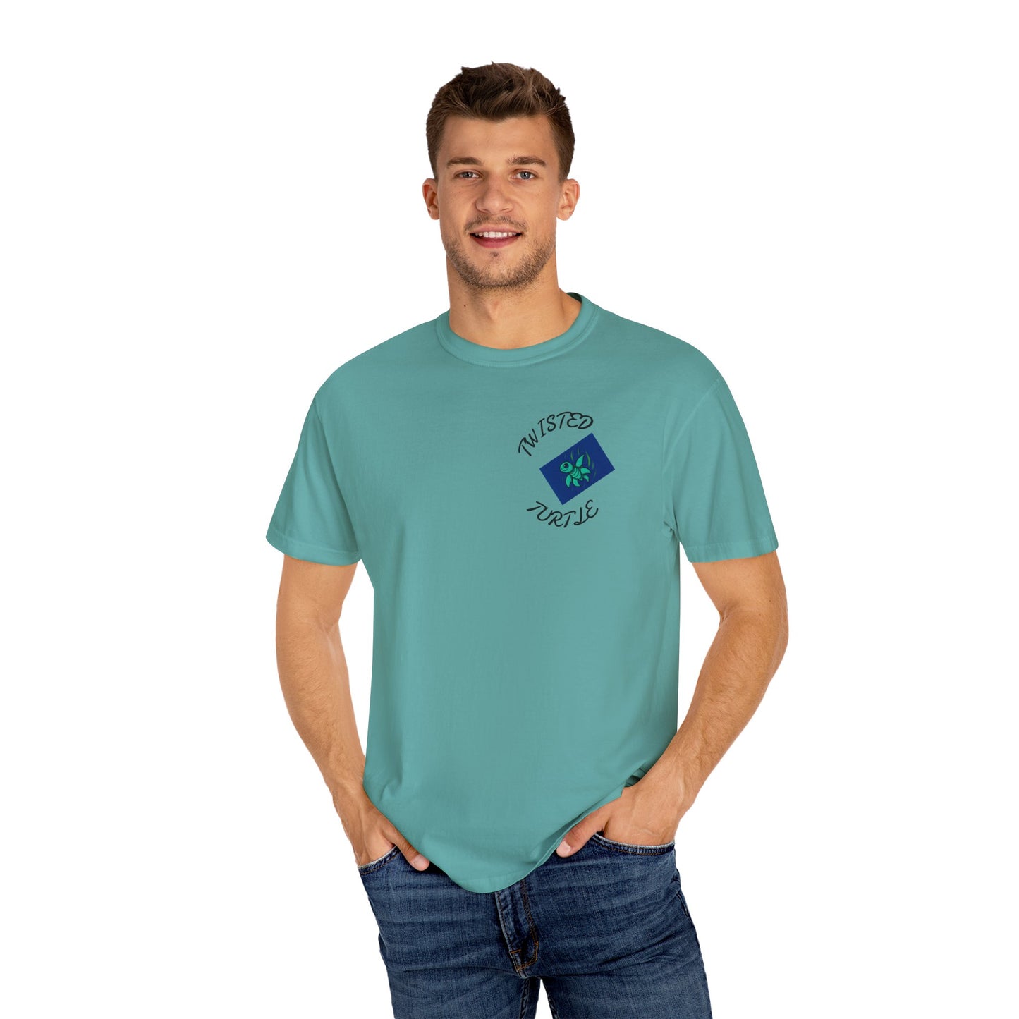 Ocean-Inspired Unisex Garment-Dyed T-shirt, Casual Tee, Beachwear, Eco-Friendly Fashion, Nature Lover Gift, Summer Apparel