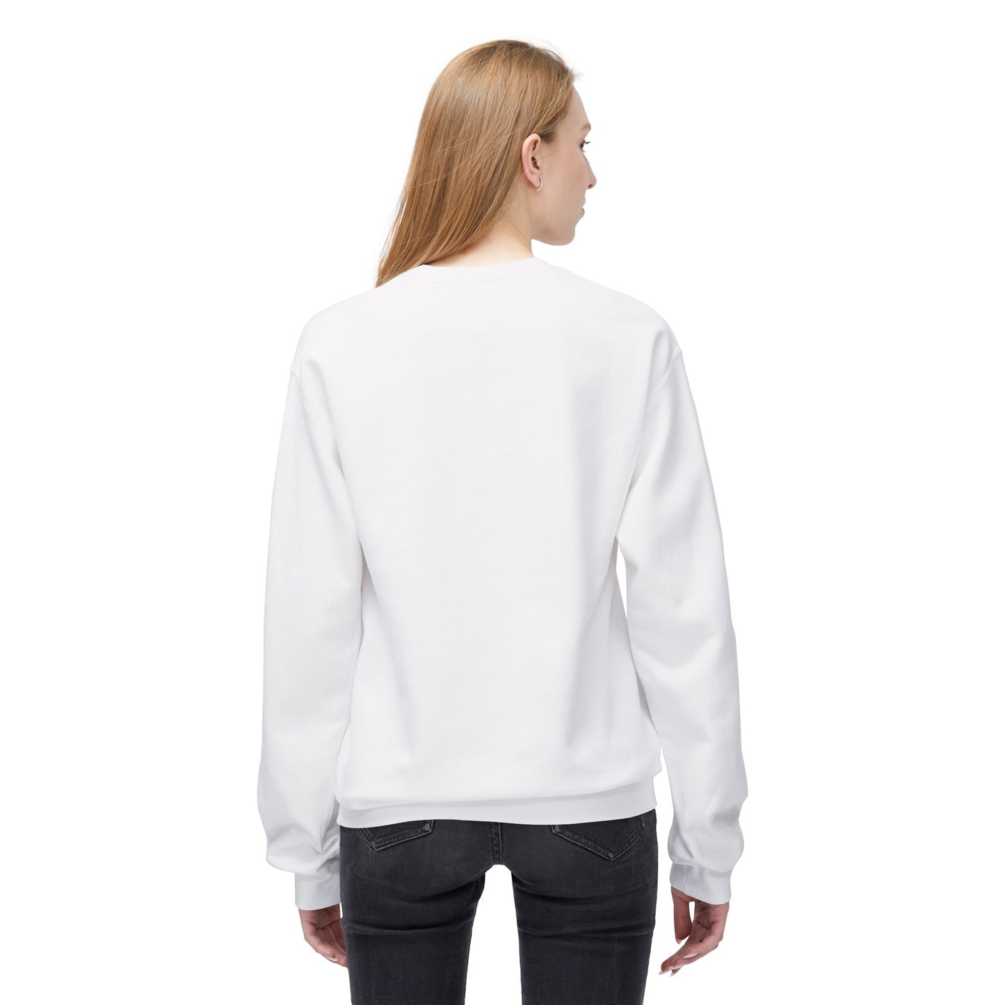 Coastal Nerd Girl Sweatshirt - Unisex Midweight Crewneck