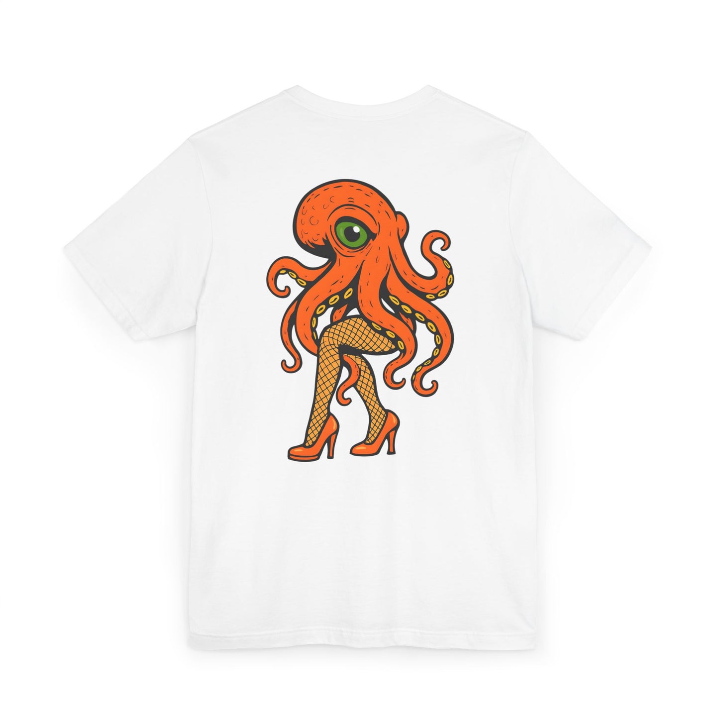 Whimsical Octopus Graphic T-Shirt - Fun Unisex Jersey Tee for Sea Lovers