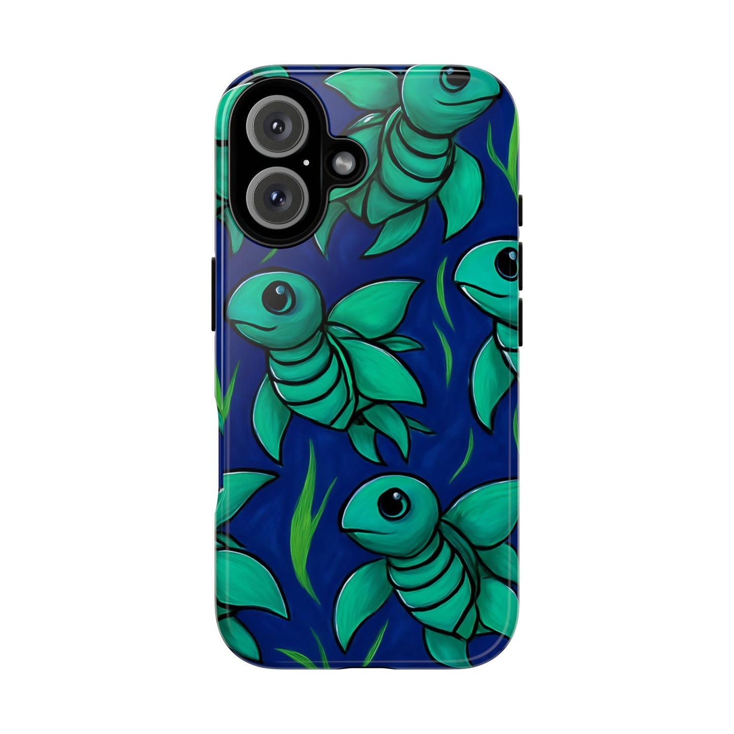 Whimsical Sea Turtle Phone Case - Tough Cases for Ocean Lovers