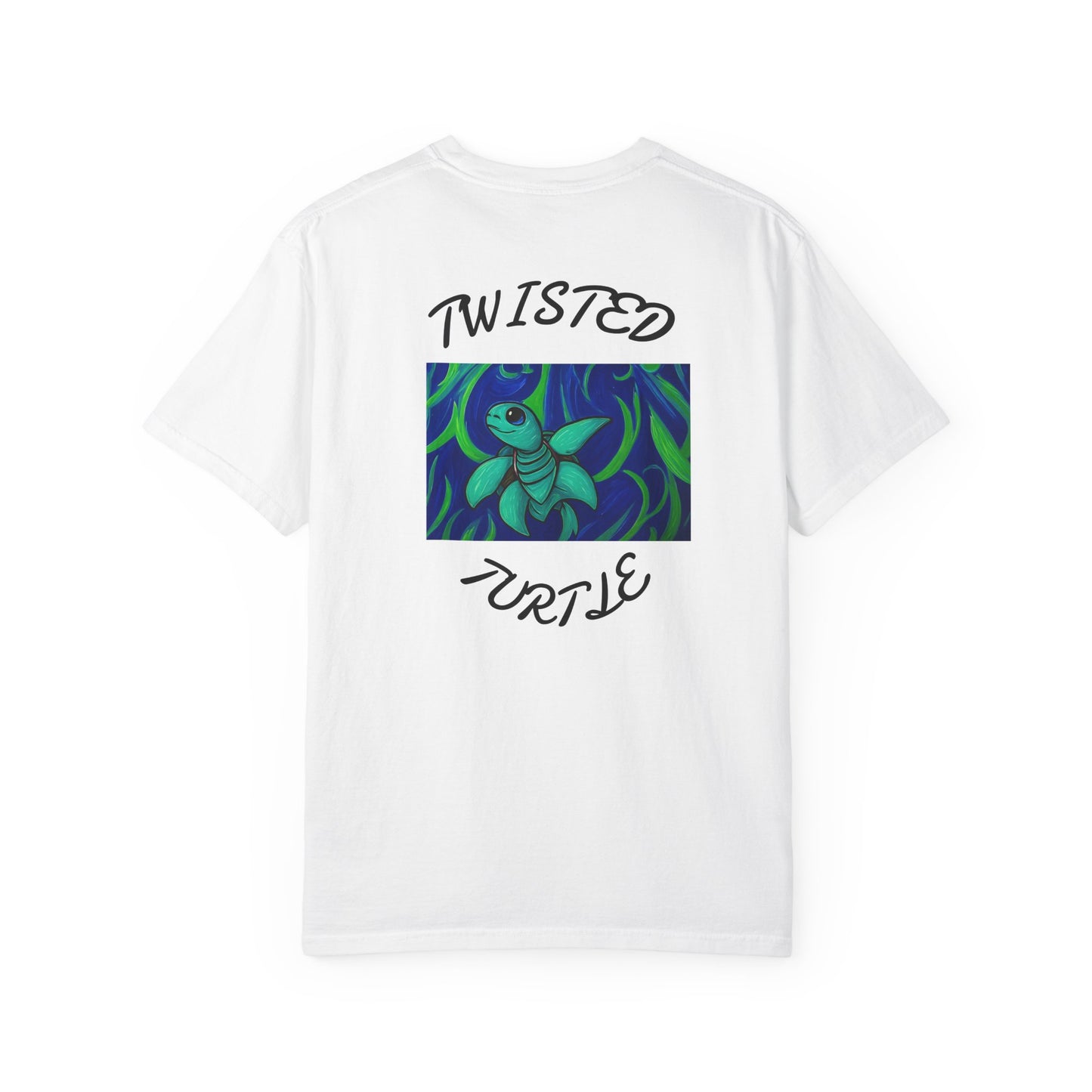 Ocean-Inspired Unisex Garment-Dyed T-shirt, Casual Tee, Beachwear, Eco-Friendly Fashion, Nature Lover Gift, Summer Apparel