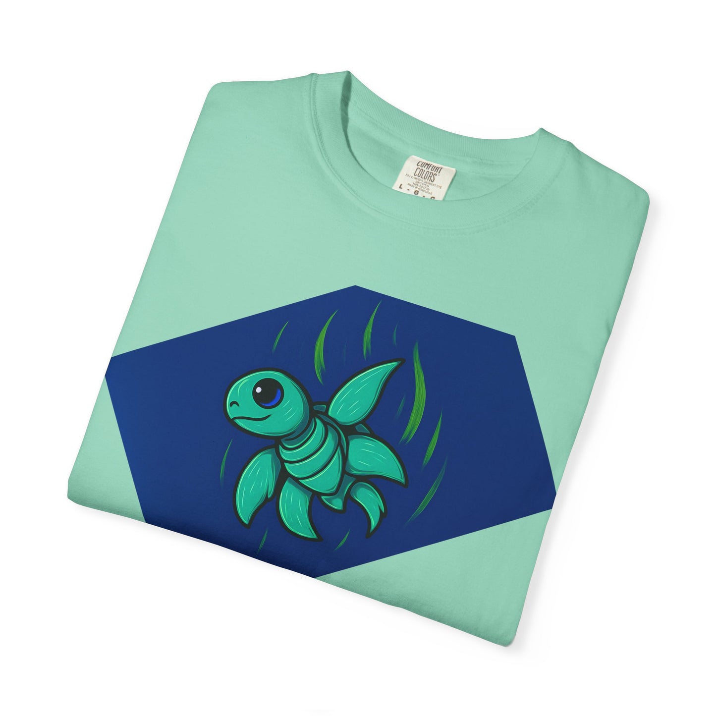 Ocean-Inspired Unisex Garment-Dyed T-shirt, Casual Tee, Beachwear, Eco-Friendly Fashion, Nature Lover Gift, Summer Apparel