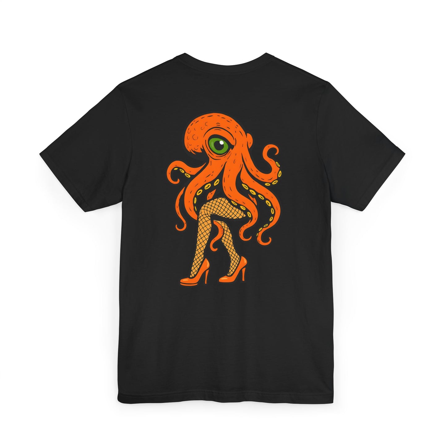 Whimsical Octopus Graphic T-Shirt - Fun Unisex Jersey Tee for Sea Lovers