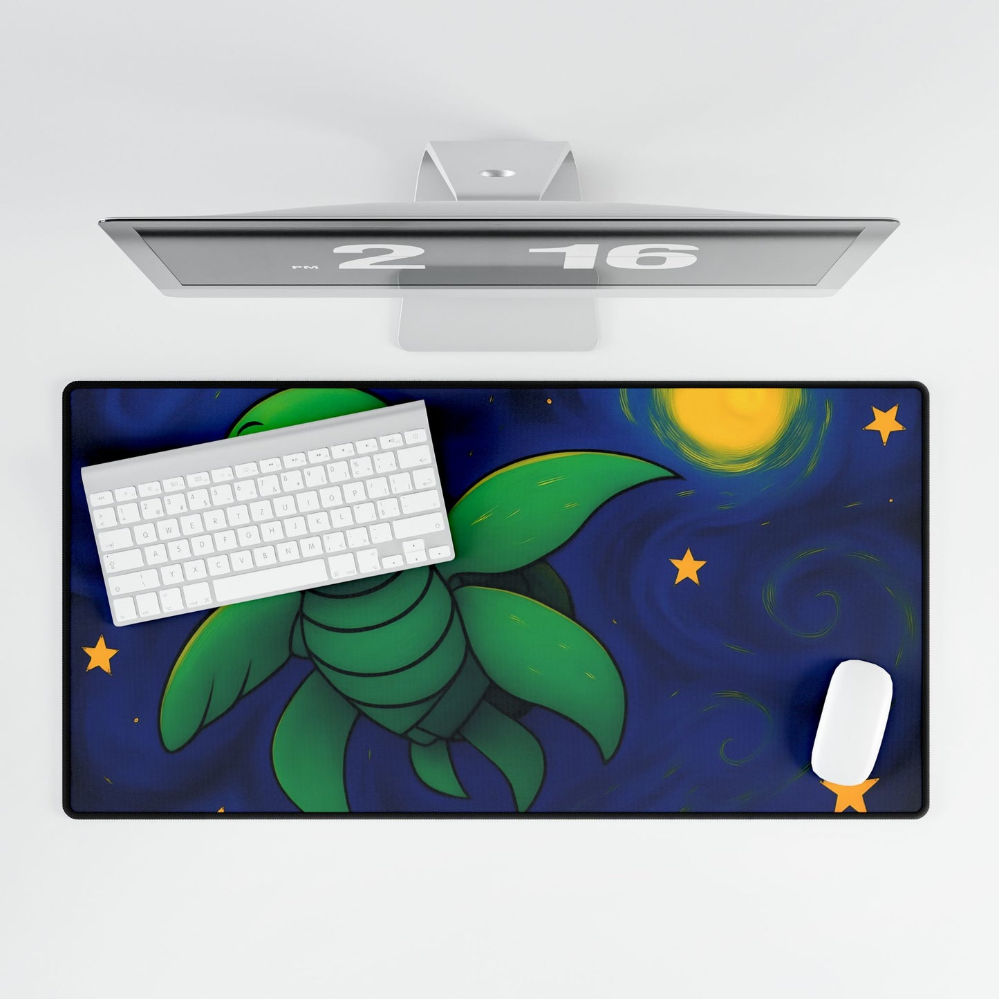 Colorful Sea Turtle Desk Mat – Fun & Functional for Kids' Study Spaces