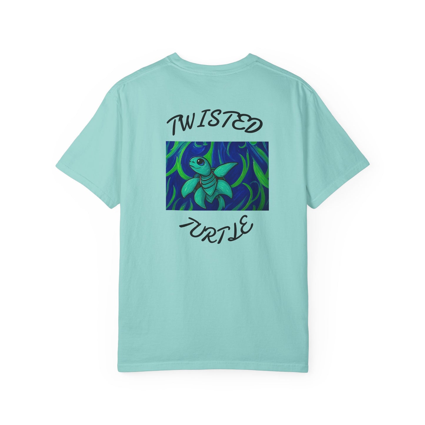 Ocean-Inspired Unisex Garment-Dyed T-shirt, Casual Tee, Beachwear, Eco-Friendly Fashion, Nature Lover Gift, Summer Apparel