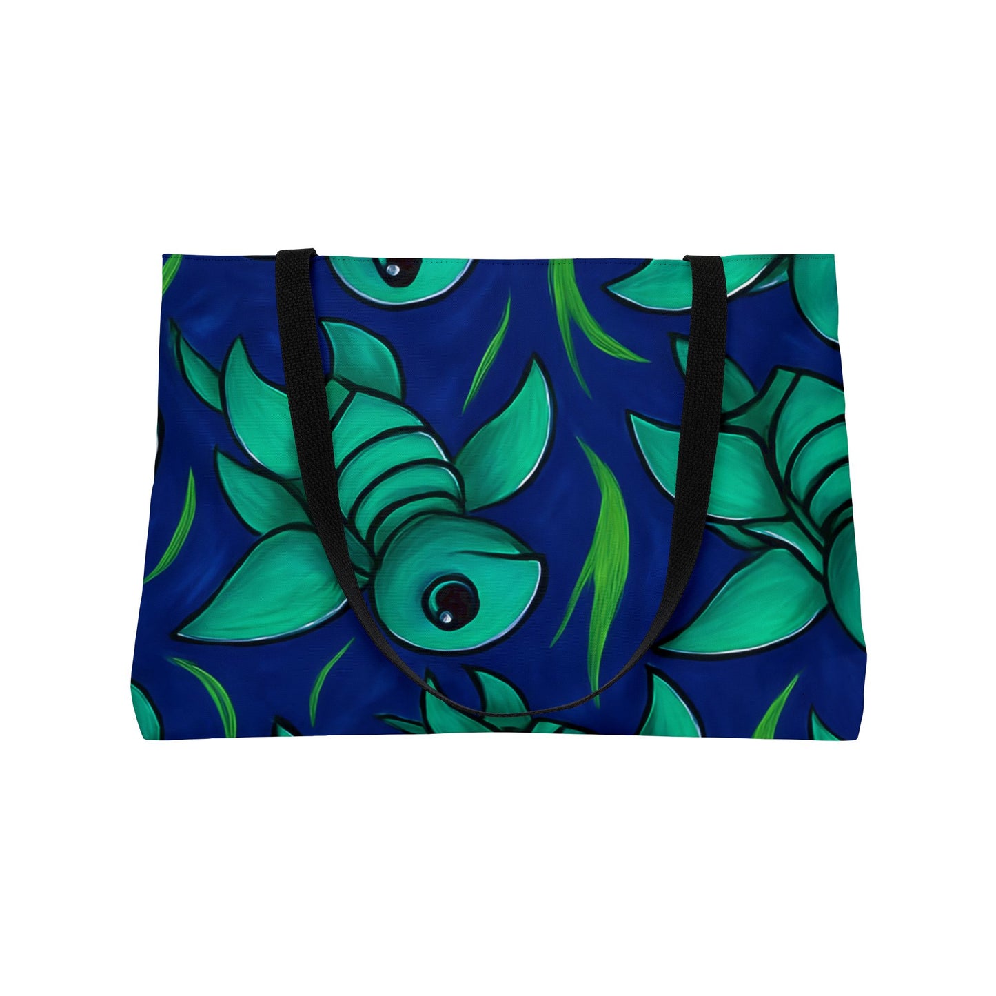 Whimsical Sea Turtle Pattern Weekender Tote Bag for Beach Trips & Travel