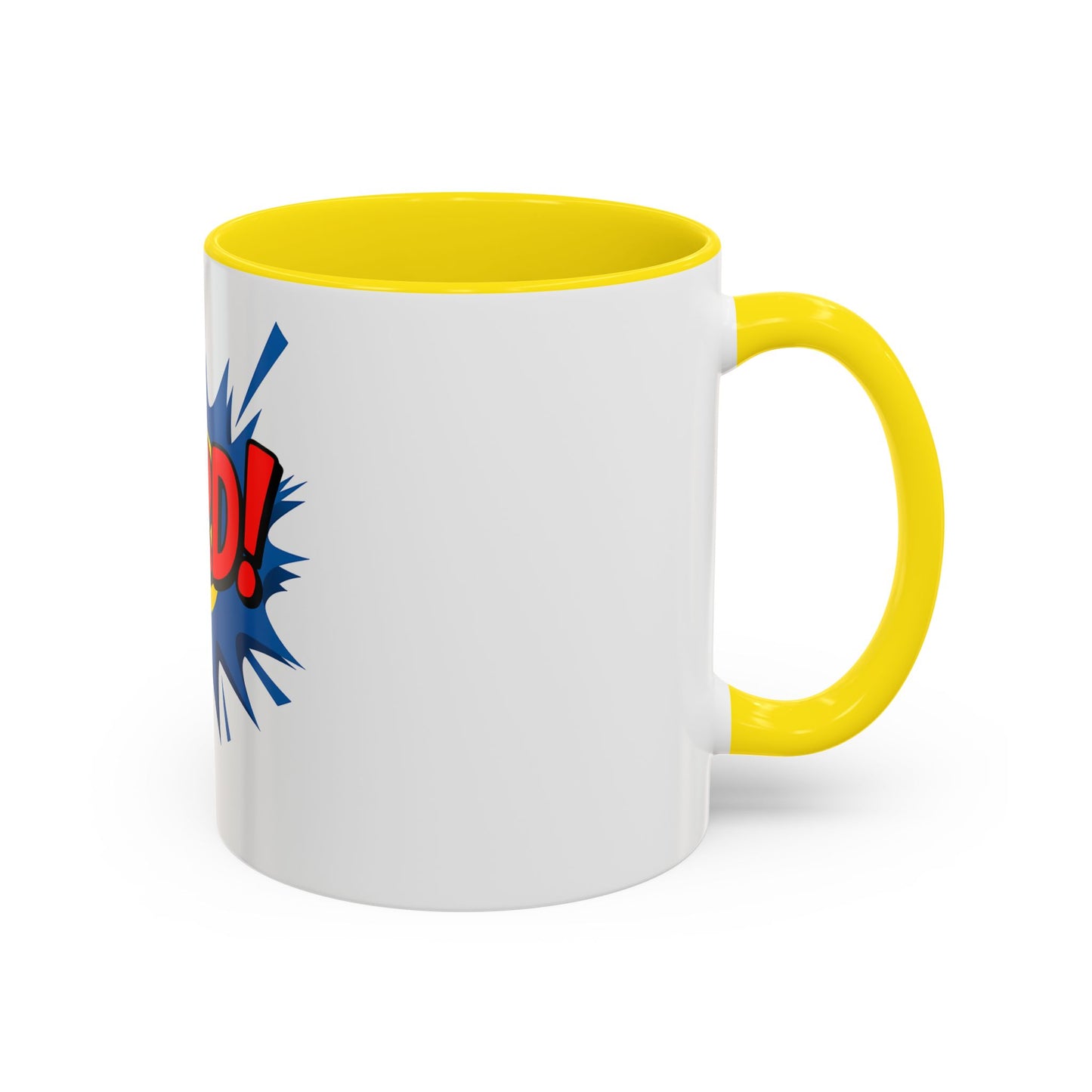 Nerd! Accent Coffee Mug - Fun Gift for Geeks & Gamers