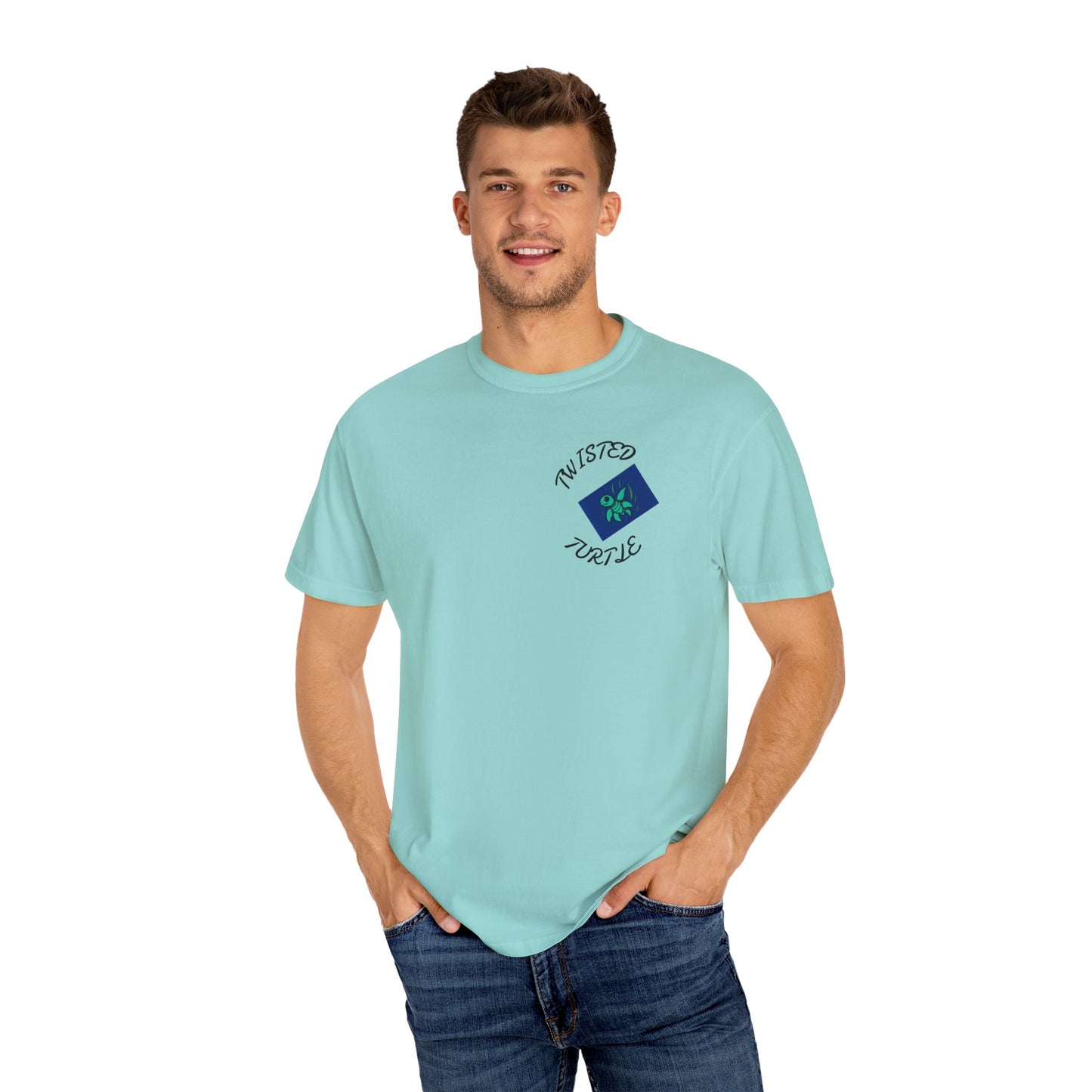 Ocean-Inspired Unisex Garment-Dyed T-shirt, Casual Tee, Beachwear, Eco-Friendly Fashion, Nature Lover Gift, Summer Apparel