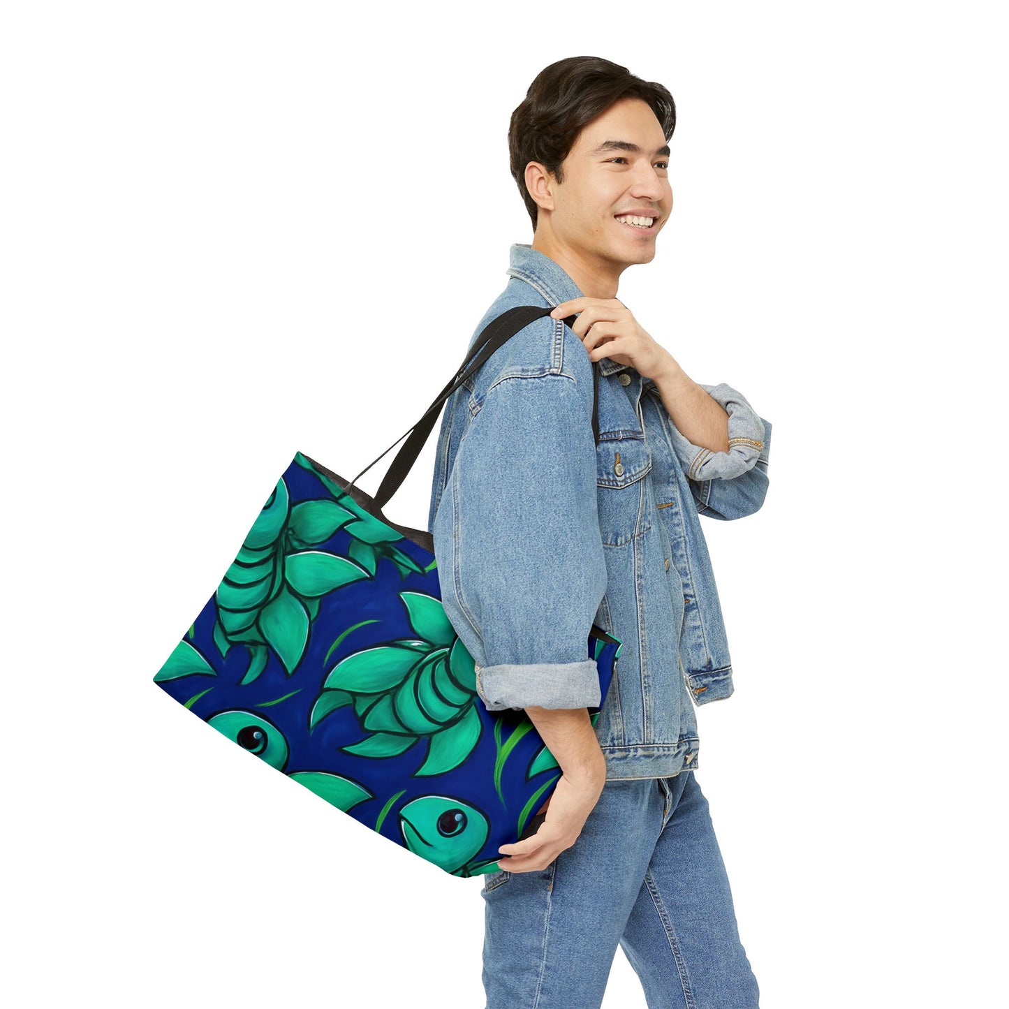 Whimsical Sea Turtle Pattern Weekender Tote Bag for Beach Trips & Travel