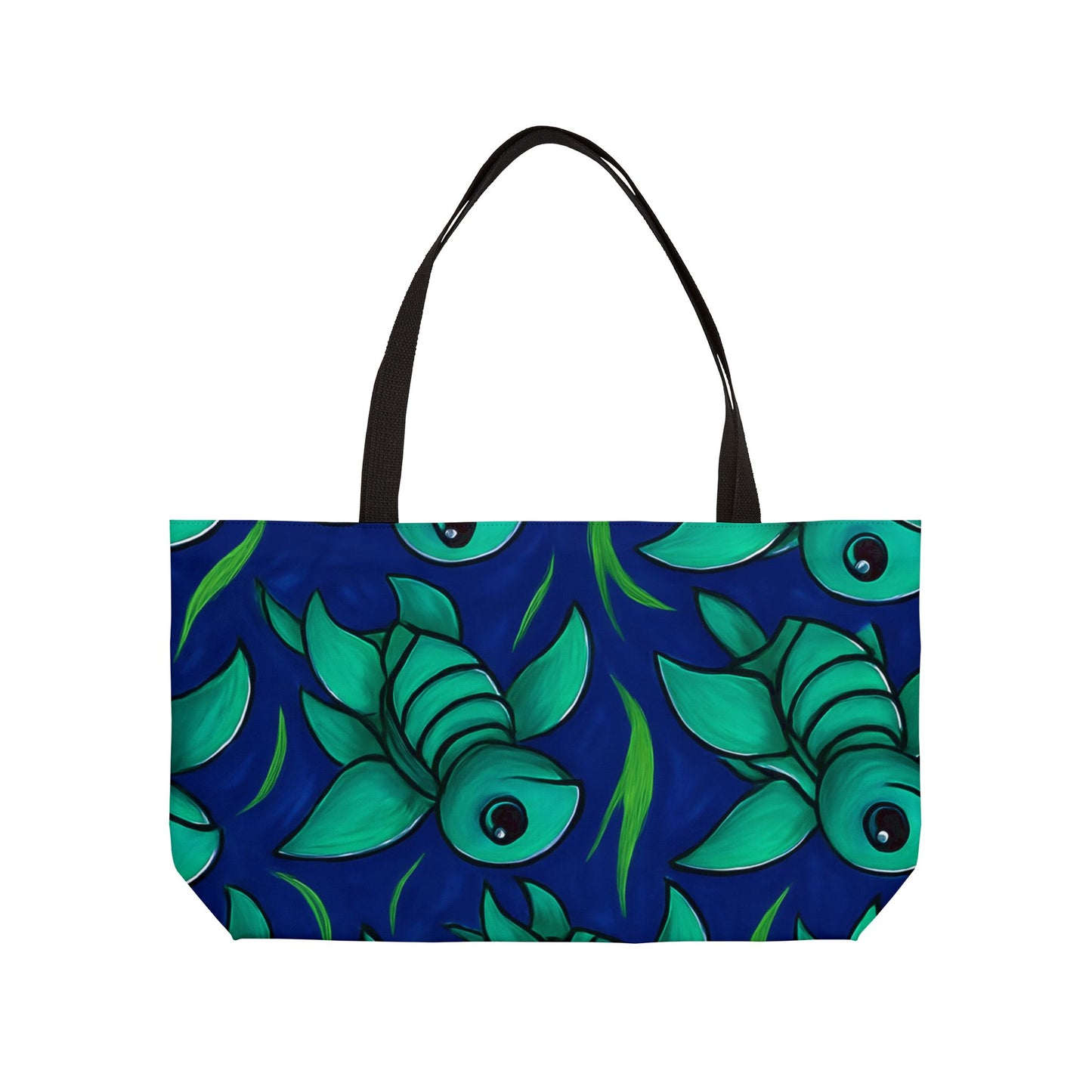 Whimsical Sea Turtle Pattern Weekender Tote Bag for Beach Trips & Travel