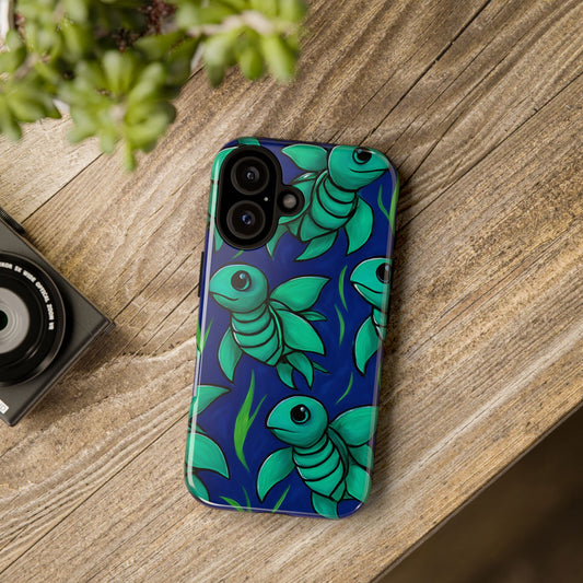 Whimsical Sea Turtle Phone Case - Tough Cases for Ocean Lovers