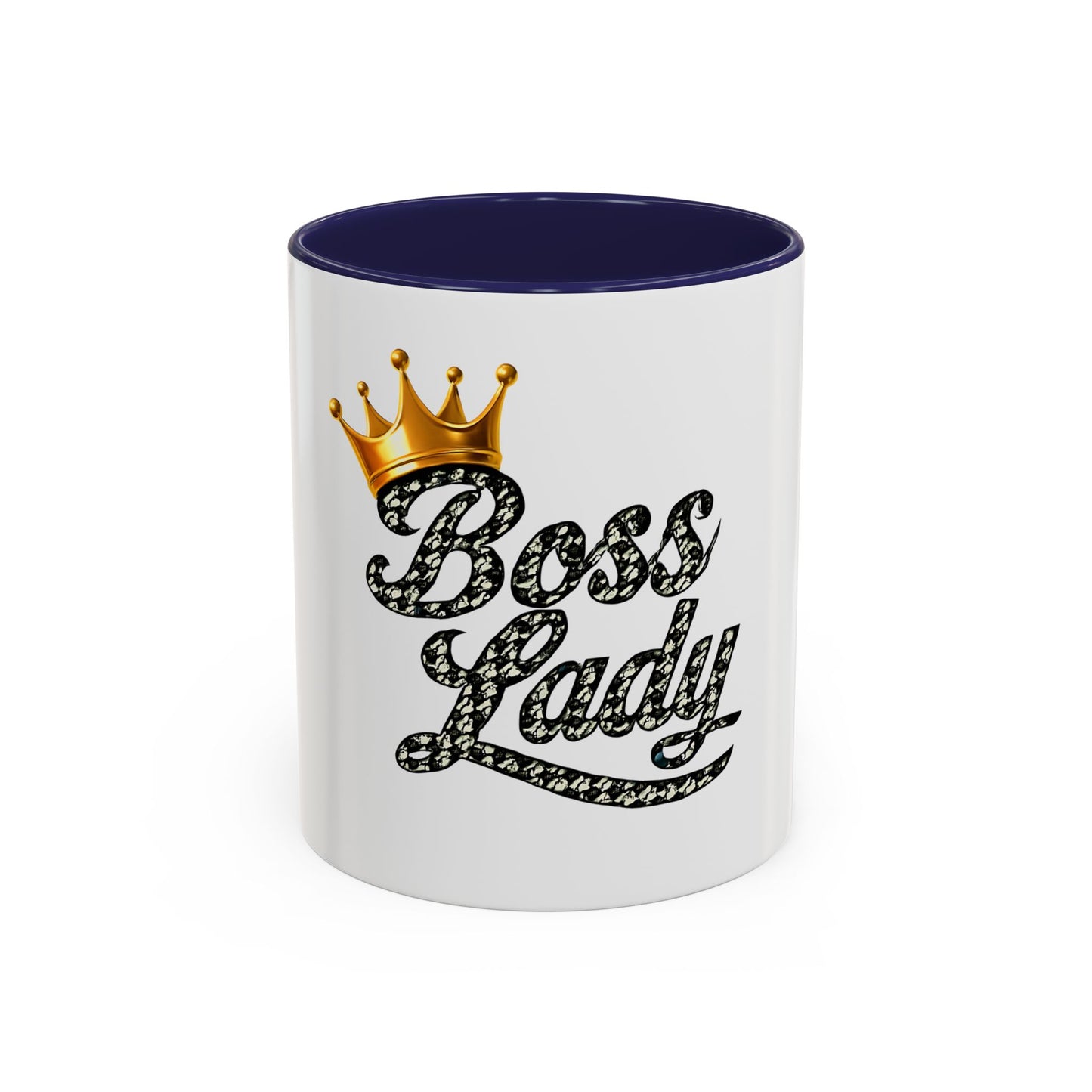 Boss Lady Accent Coffee Mug - Empowering Gift for Women