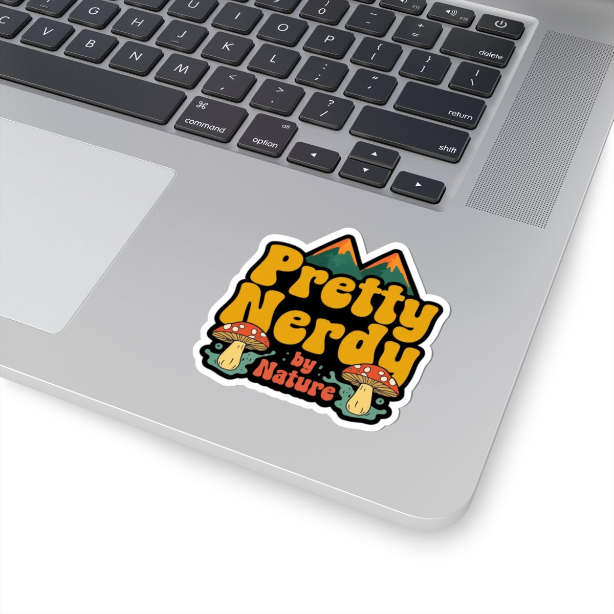 Pretty Nerdy Nature Stickers - Fun Eco-Friendly Decor for Outdoorsy Enthusiasts