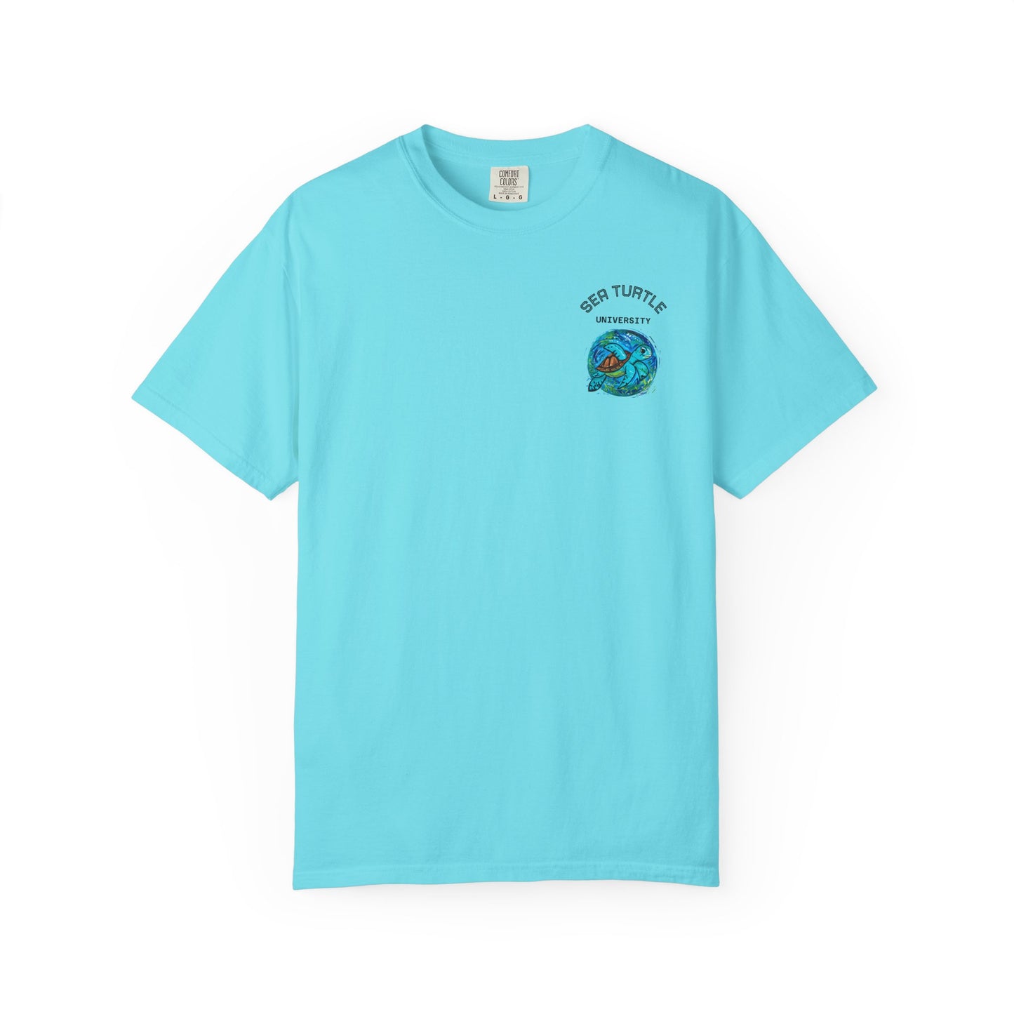 Sea Turtle University Unisex Garment-Dyed T-shirt
