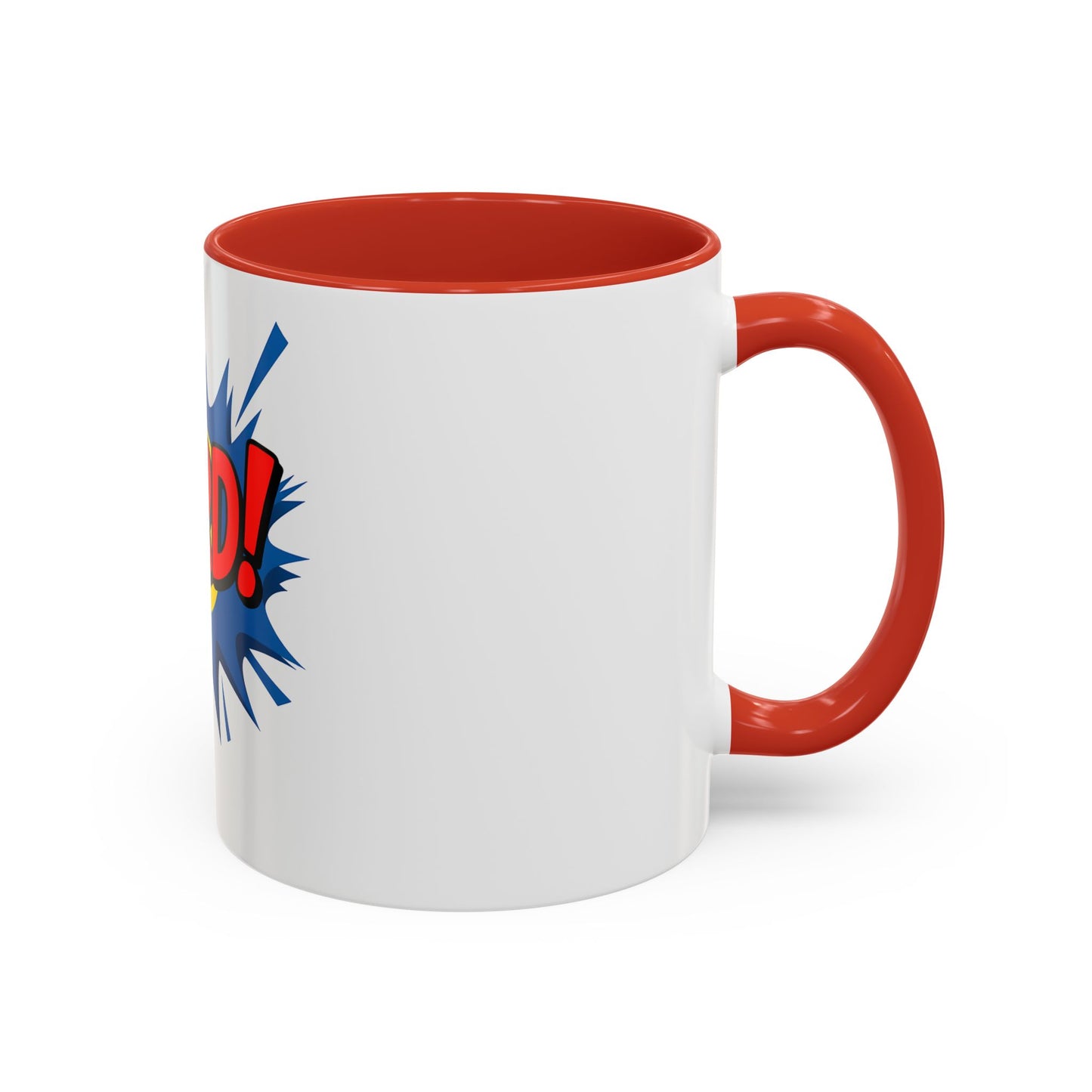 Nerd! Accent Coffee Mug - Fun Gift for Geeks & Gamers