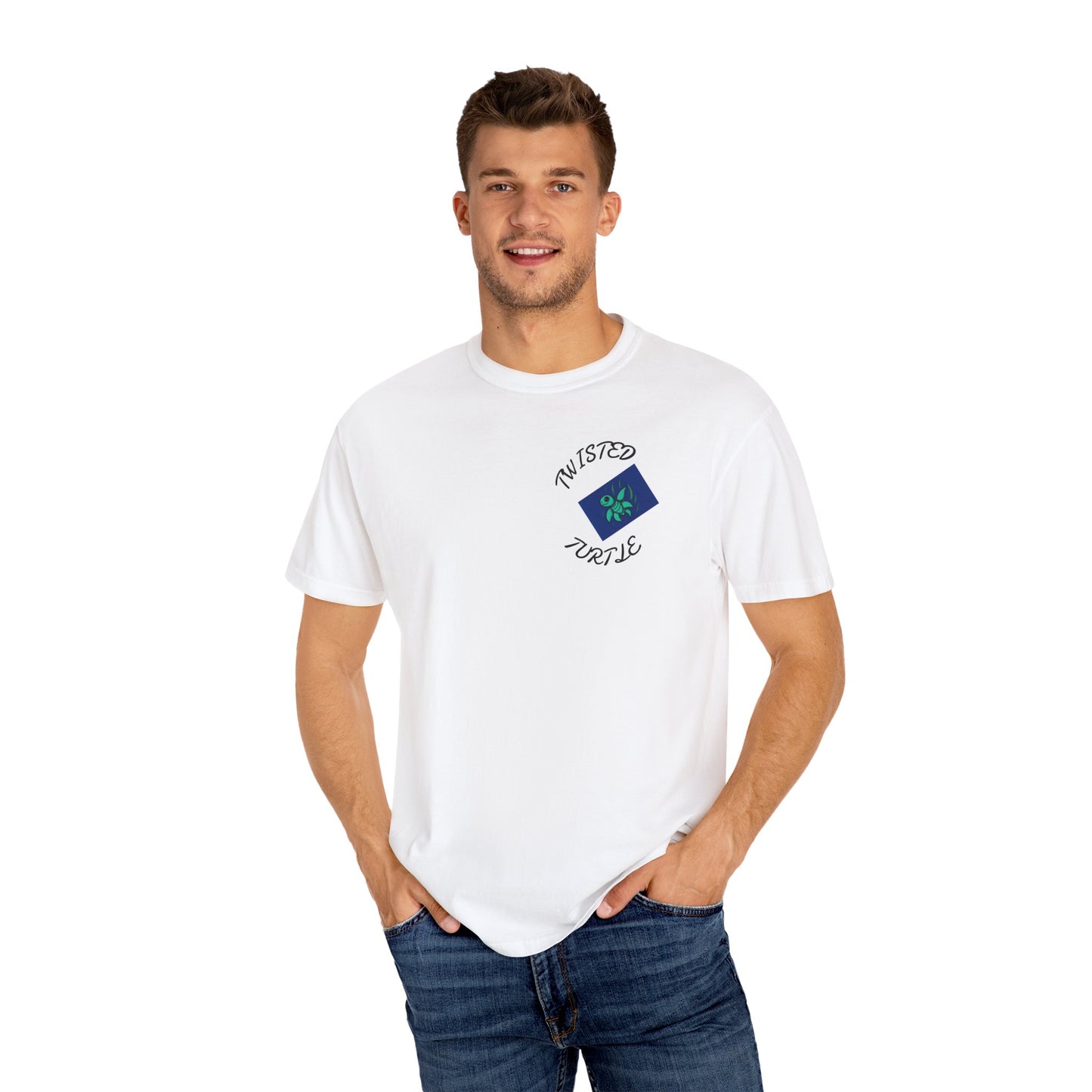 Ocean-Inspired Unisex Garment-Dyed T-shirt, Casual Tee, Beachwear, Eco-Friendly Fashion, Nature Lover Gift, Summer Apparel