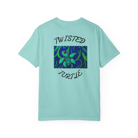 Ocean-Inspired Unisex Garment-Dyed T-shirt, Casual Tee, Beachwear, Eco-Friendly Fashion, Nature Lover Gift, Summer Apparel
