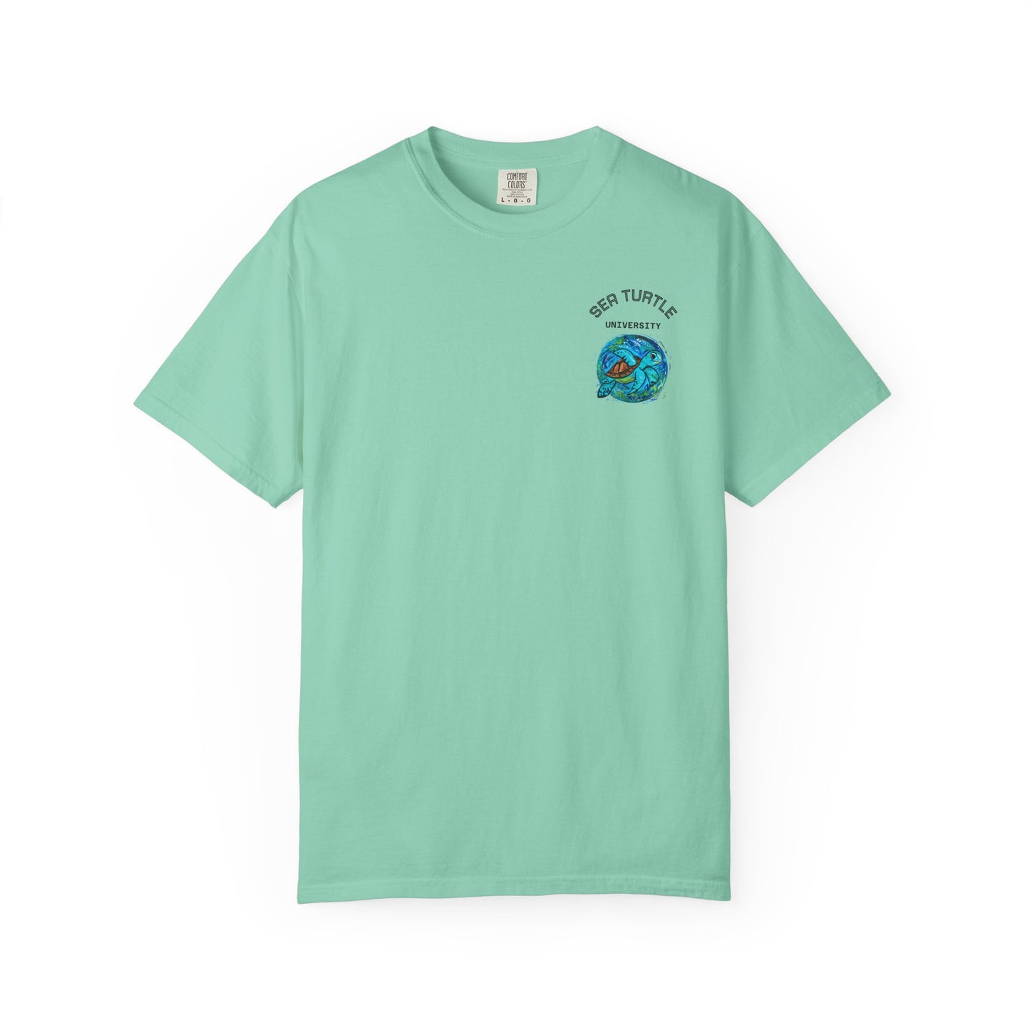 Sea Turtle University Unisex Garment-Dyed T-shirt