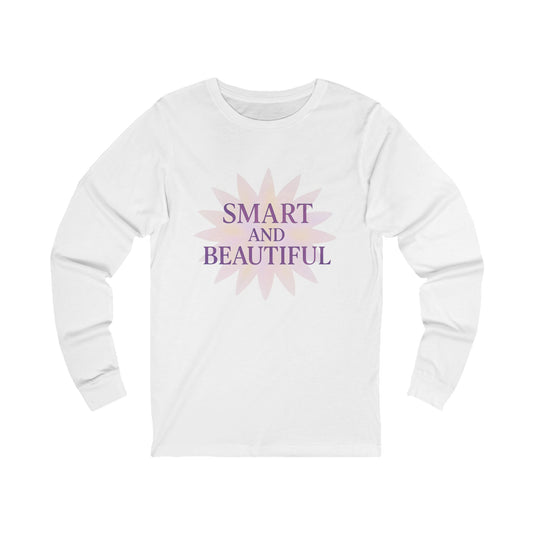 Smart and Beautiful Long Sleeve Tee for Confident Individuals