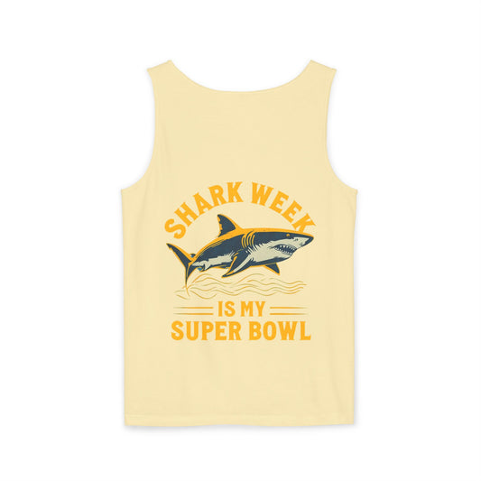 Shark Week Tank Top, Unisex Summer Shirt, Beachwear for Shark Lovers, Fun Gift for Shark Week, Casual Outdoor Apparel, Marine Creature [...]
