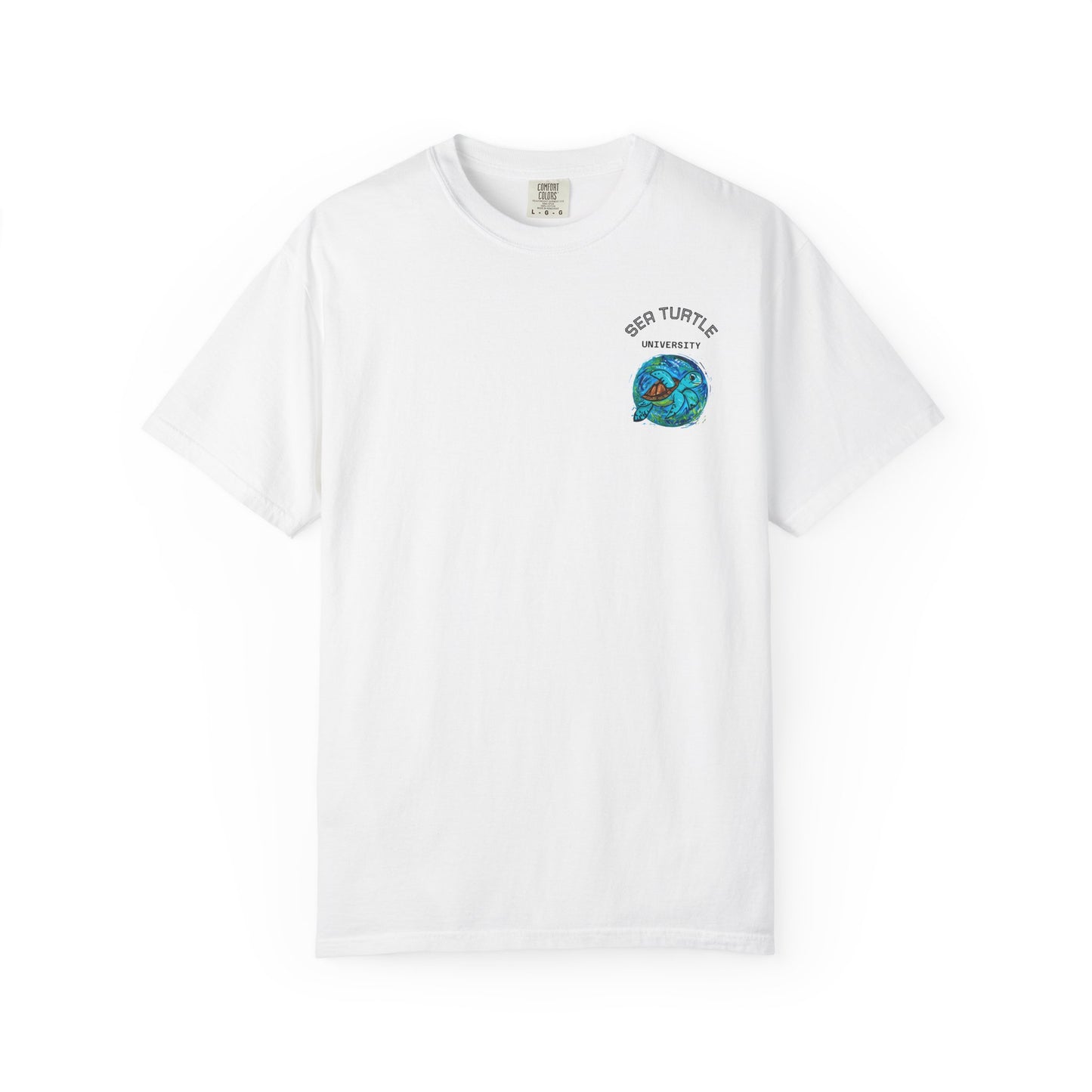 Sea Turtle University Unisex Garment-Dyed T-shirt